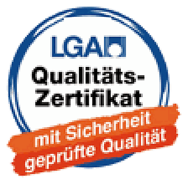 Siegel LGA Qualitäts-Zertifikat